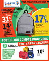 25m313c02lu chez Leclerc Valable du 29 juillet au 09 août 2025