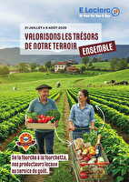 Alliances locales chez Leclerc Valable du 21 juillet au 09 août 2025