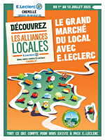 Grand marche chez Leclerc Valable du 01 au 12 juillet 2025