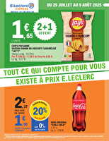 Depenser moins 16 - express chez Leclerc Valable du 29 juillet au 09 août 2025