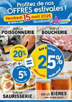 15 aout 2025 des magasins Leclerc Valable du 13 août 2025