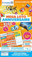 Anniversaire magasin 2025 des magasins Leclerc Valable du 03 août 2025
