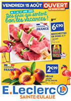 Des prix qui sentent bon les vacances  des magasins Leclerc Valable du 02 août 2025