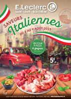 Semaine italienne #2 des magasins Leclerc Valable du 02 août 2025