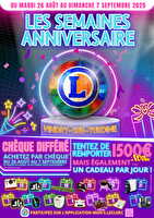 Anniversaire magasin 2025 chez Leclerc Valable du 24 août 2025