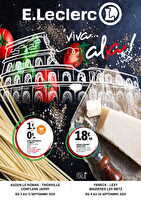 Italie septembre chez Leclerc Valable du 07 septembre 2025