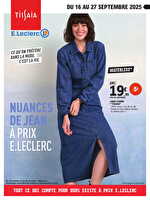 Rdv jeans 2 des magasins Leclerc Valable du 14 septembre 2025