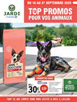 Trafic animalerie 8 des magasins Leclerc Valable du 14 septembre 2025