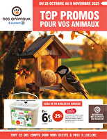 Trafic animalerie 9 chez Leclerc Valable du 26 octobre 2025