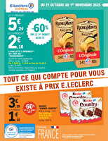 Depenser moins 22 - express des magasins Leclerc Valable du 19 octobre 2025