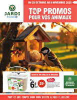 Trafic animalerie 9 des magasins Leclerc Valable du 26 octobre 2025