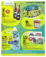 Ventes geantes 3 chez Leclerc Valable du 19 octobre 2025