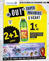 Evenement 10 chez Leclerc Valable du 26 octobre 2025