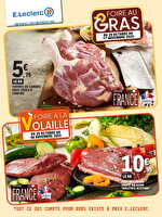 Foire au gras - dates 1 chez Leclerc Valable du 26 octobre 2025