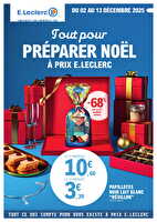 Depenser moins 24 - mixte chez Leclerc Valable du 02 au 13 décembre 2025