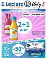 Tout ce qui compte pour vous des magasins Leclerc Valable du 08 novembre 2025