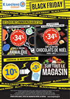 Fêtes n°1 des magasins Leclerc Valable du 27 au 30 novembre 2025