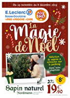 Noel des magasins Leclerc Valable du 25 novembre au 06 décembre 2025