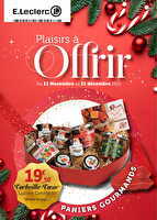 Corbeilles digitale des magasins Leclerc Valable du 09 novembre 2025