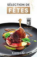 Carte traiteur chez Leclerc Valable du 01 au 29 décembre 2025