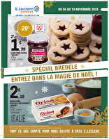 Alsace choucroute 3 - bredele - express des magasins Leclerc Valable du 02 novembre 2025