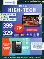 High-tech noël chez Leclerc Valable du 02 au 24 décembre 2025