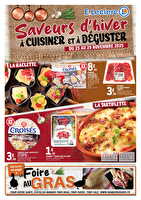 Plats d'hiver chez Leclerc Valable du 25 au 29 novembre 2025