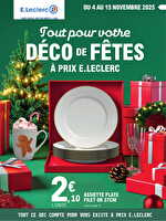 Cadeaux 1 - preparation de noel chez Leclerc Valable du 02 novembre 2025