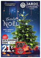 Jardi sapins  des magasins Leclerc Valable du 25 novembre au 06 décembre 2025