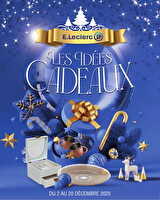 Cadeaux region  chez Leclerc Valable du 02 au 20 décembre 2025