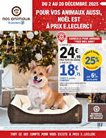 Trafic animalerie 10 chez Leclerc Valable du 02 au 20 décembre 2025
