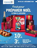 Depenser moins 24 - mixte chez Leclerc Valable du 02 au 13 décembre 2025