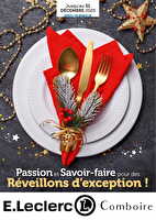 Sélection produits de fetes chez Leclerc Valable du 25 novembre au 31 décembre 2025