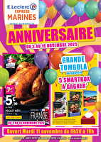 Anniversaire express chez Leclerc Valable du 01 novembre 2025