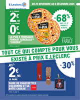 Depenser moins 23  chez Leclerc Valable du 25 novembre au 06 décembre 2025