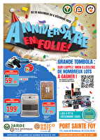 Anniversaire brico chez Leclerc Valable du 25 novembre au 06 décembre 2025