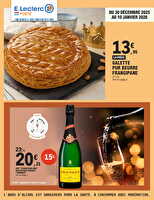 26m011c02lu des magasins Leclerc Valable du 30 décembre 2025 au 10 janvier 2026