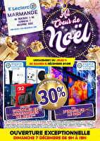 Op noel 4 chez Leclerc Valable du 04 au 07 décembre 2025