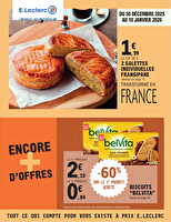 Trafic pouvoir achat 14 - mixte des magasins Leclerc Valable du 30 décembre 2025 au 10 janvier 2026