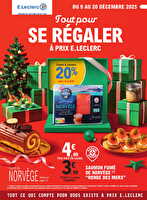 Depenser moins 25 - mixte chez Leclerc Valable du 09 au 20 décembre 2025
