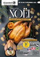 Dm26 festif des magasins Leclerc Valable du 16 au 27 décembre 2025
