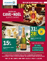 Cave de noel - mixte des magasins Leclerc Valable du 09 au 20 décembre 2025