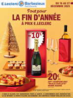 Depenser moins 26 chez Leclerc Valable du 16 au 27 décembre 2025