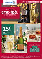 Cave de noel - mixte chez Leclerc Valable du 09 au 20 décembre 2025