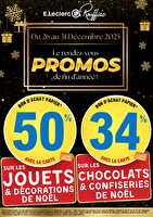 Tickets voeux chez Leclerc Valable du 26 au 31 décembre 2025