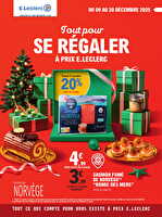 Depenser moins 25 - mixte chez Leclerc Valable du 09 au 20 décembre 2025