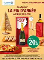 Depenser moins 26 - mixte des magasins Leclerc Valable du 16 au 27 décembre 2025