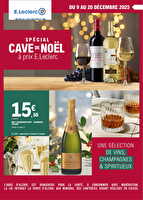 Cave de noel - mixte chez Leclerc Valable du 09 au 20 décembre 2025