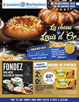 Trafic pouvoir d'achat 14 des magasins Leclerc Valable du 30 décembre 2025 au 10 janvier 2026