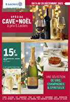 Cave de noel - mixte des magasins Leclerc Valable du 09 au 20 décembre 2025